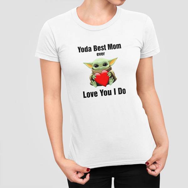 Тениска - Yoda Best MOM!