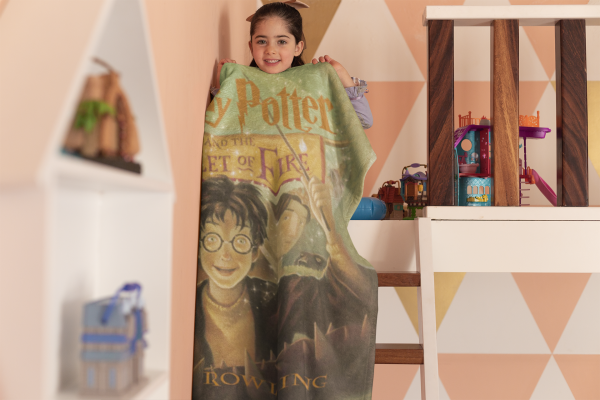 детско одеяло Harry Potter с име  
