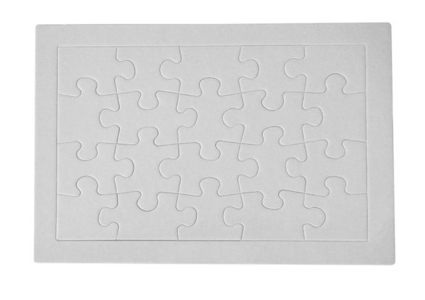 Пъзел картон A4 20 парчета със снимка