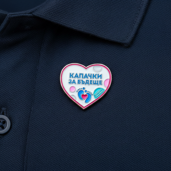 Металнa значкa по ваша форма