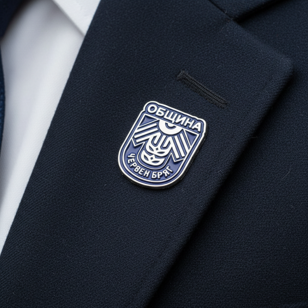 Металнa значкa по ваша форма