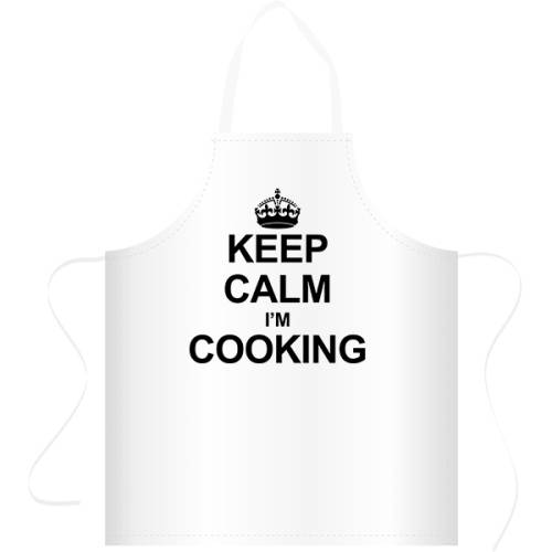 Престилка Keep calm I'm cooking