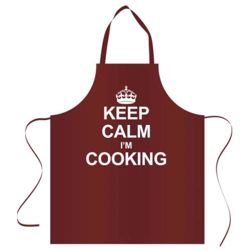 Престилка Keep calm I'm cooking
