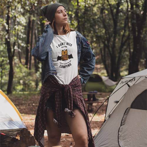 Тениска - Camping/Therapy