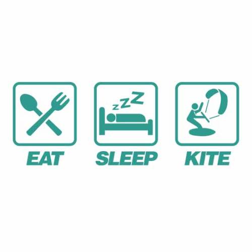 Тениска - Eat, Sleep, Kite