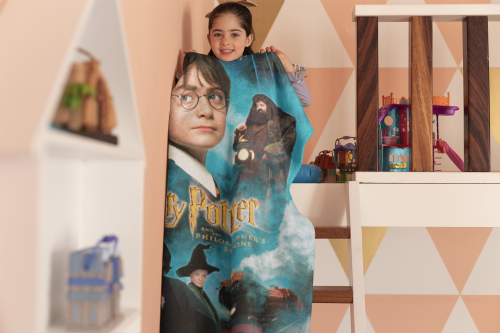 Детско Одеяло с име  Хари  Потър 120/150 см 