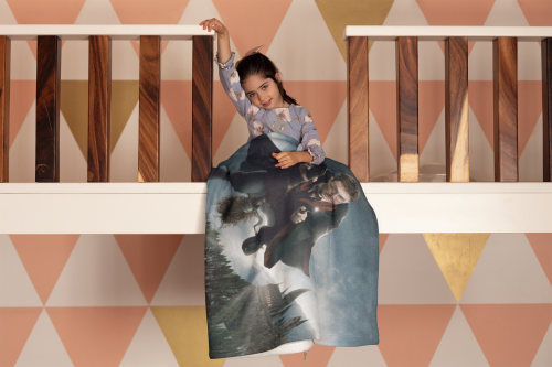 Детско Одеяло с име Хари  Потър 120/150 см