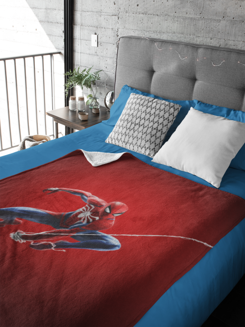 Детско Одеяло с име Spiderman 120-150