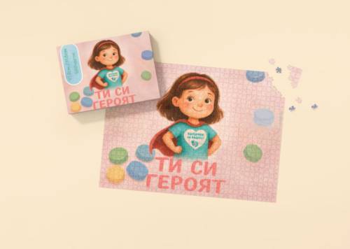 Рекламен пъзел 500 части