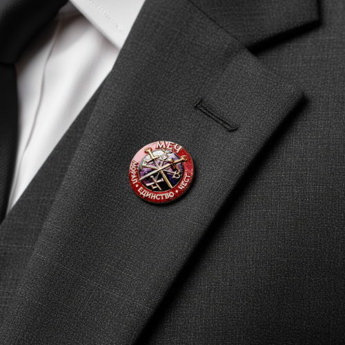 Металнa значкa по ваша форма